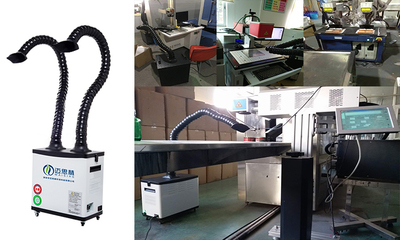 激光打标烟雾臭味怎么排放才达标 净化异味